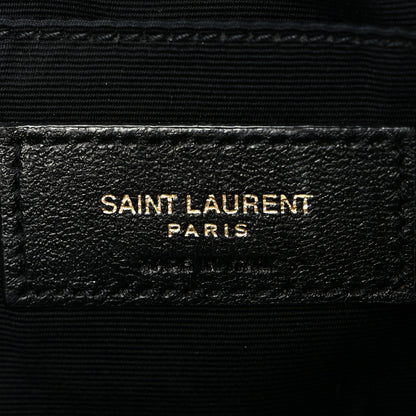 Saint Laurent Calfskin Matelasse Monogram Lou Camera Bag Dark Beige 7 of 10