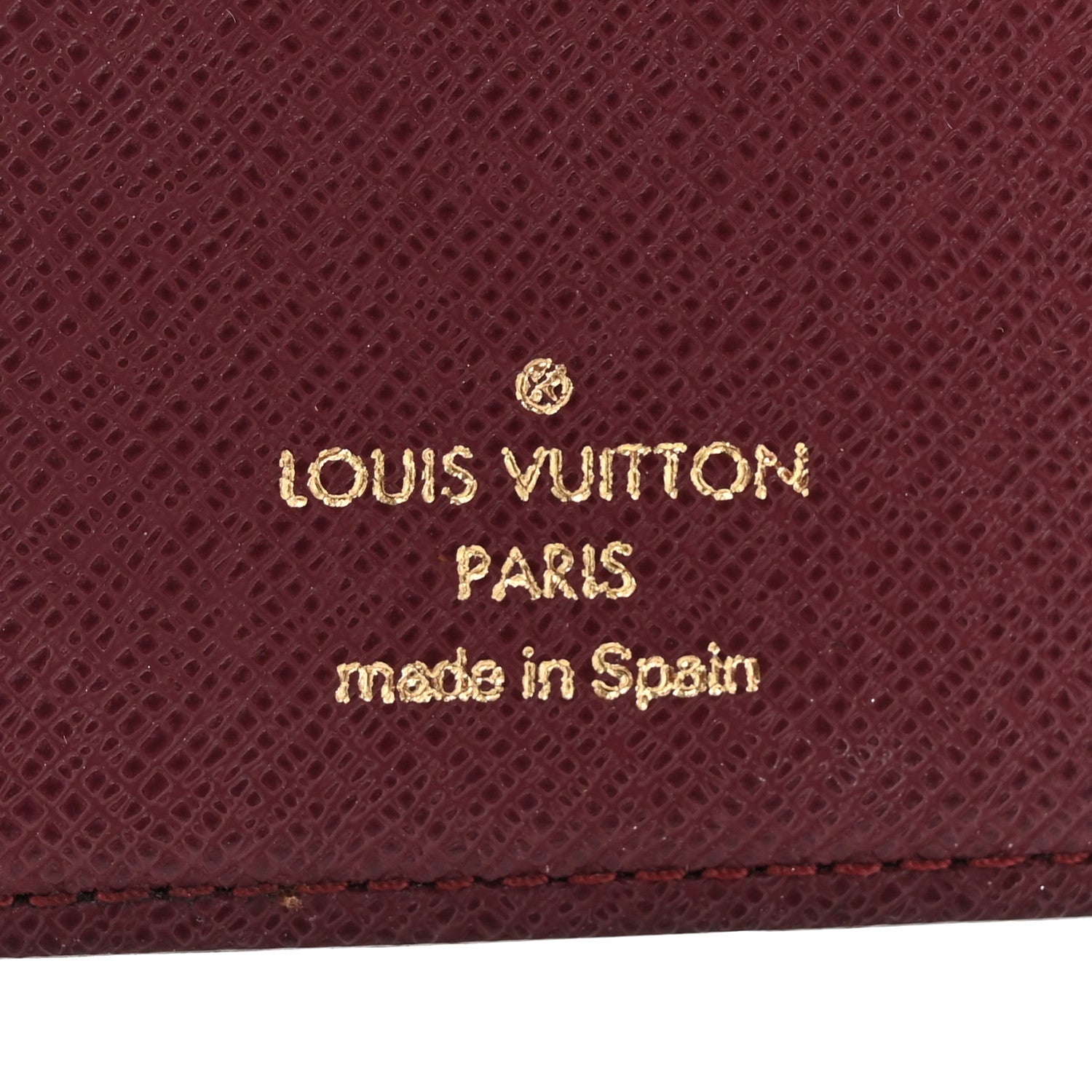 Louis Vuitton Damier Ebene Valise Small Ring Agenda Cover 6 of 9