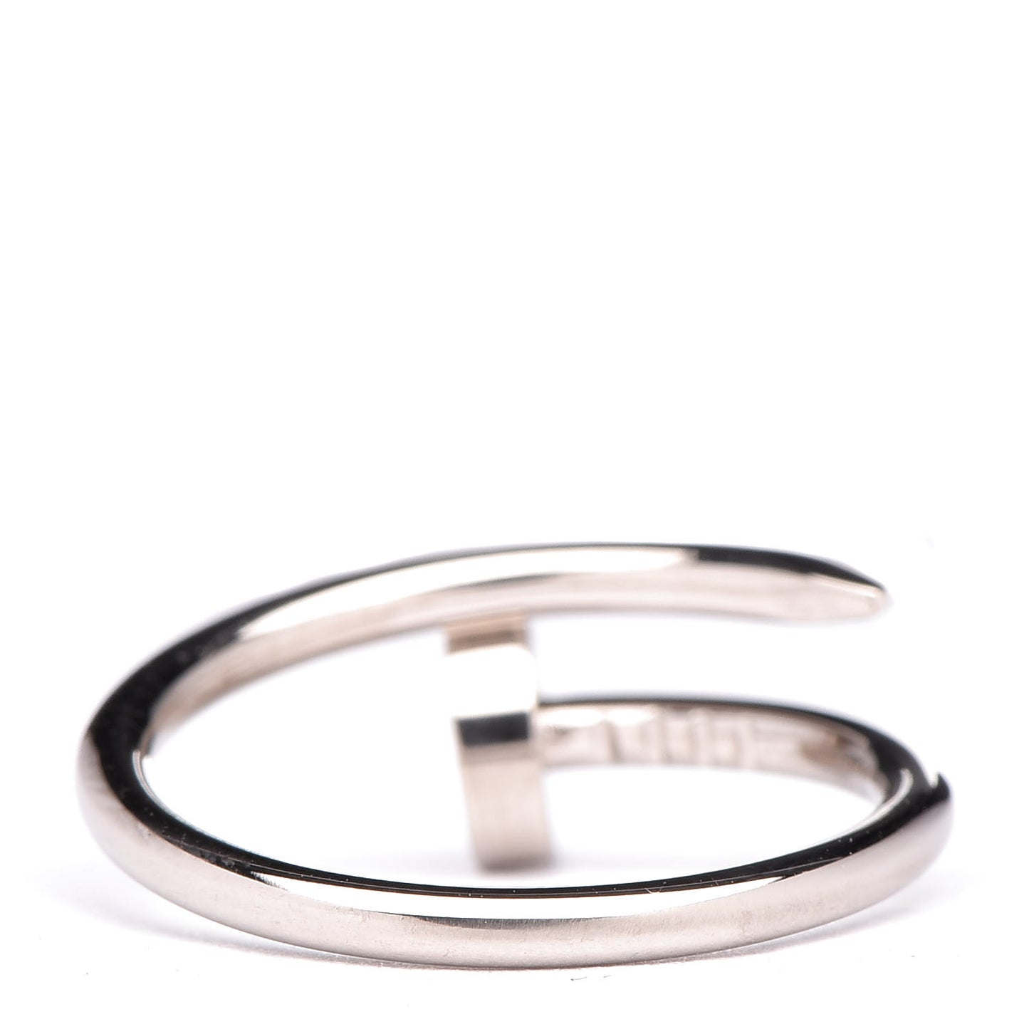 18K White Gold Small Juste Un Clou Ring 49 4.75