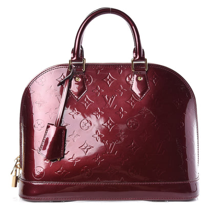 Louis Vuitton Vernis Alma PM Rouge Fauviste 1 of 12