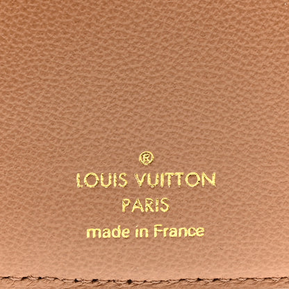 Louis Vuitton Lambskin Embossed Monogram Lou Coussin Wallet Camel 6 of 7