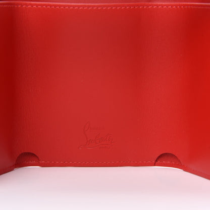 Christian Louboutin Calfskin Script Mini Loubigaga Wallet Red 6 of 7