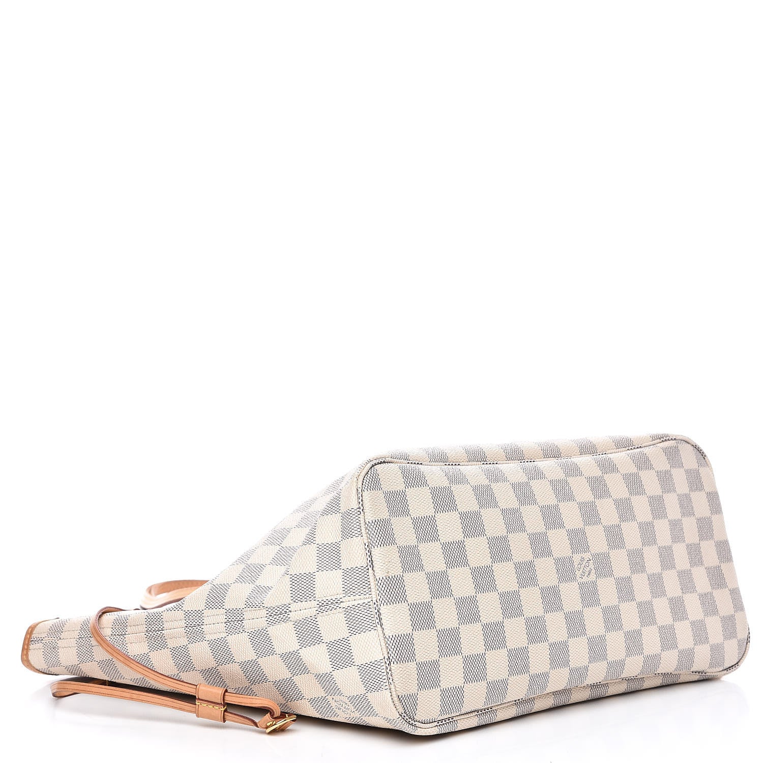 Louis Vuitton Damier Azur Neo Neverfull MM Rose Ballerine 4 of 19