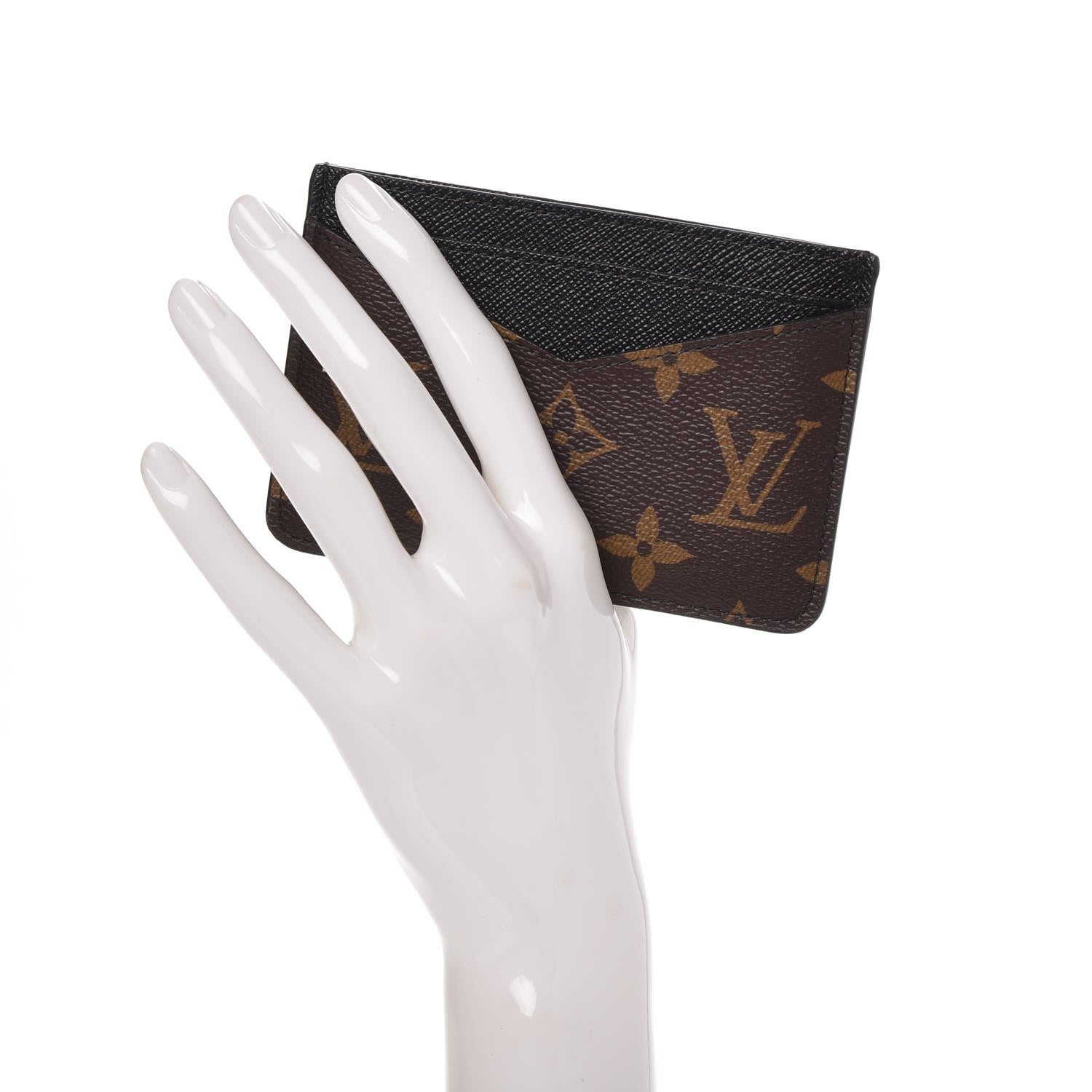 Louis Vuitton Monogram Macassar Neo Porte-Cartes Card Holder 2 of 9