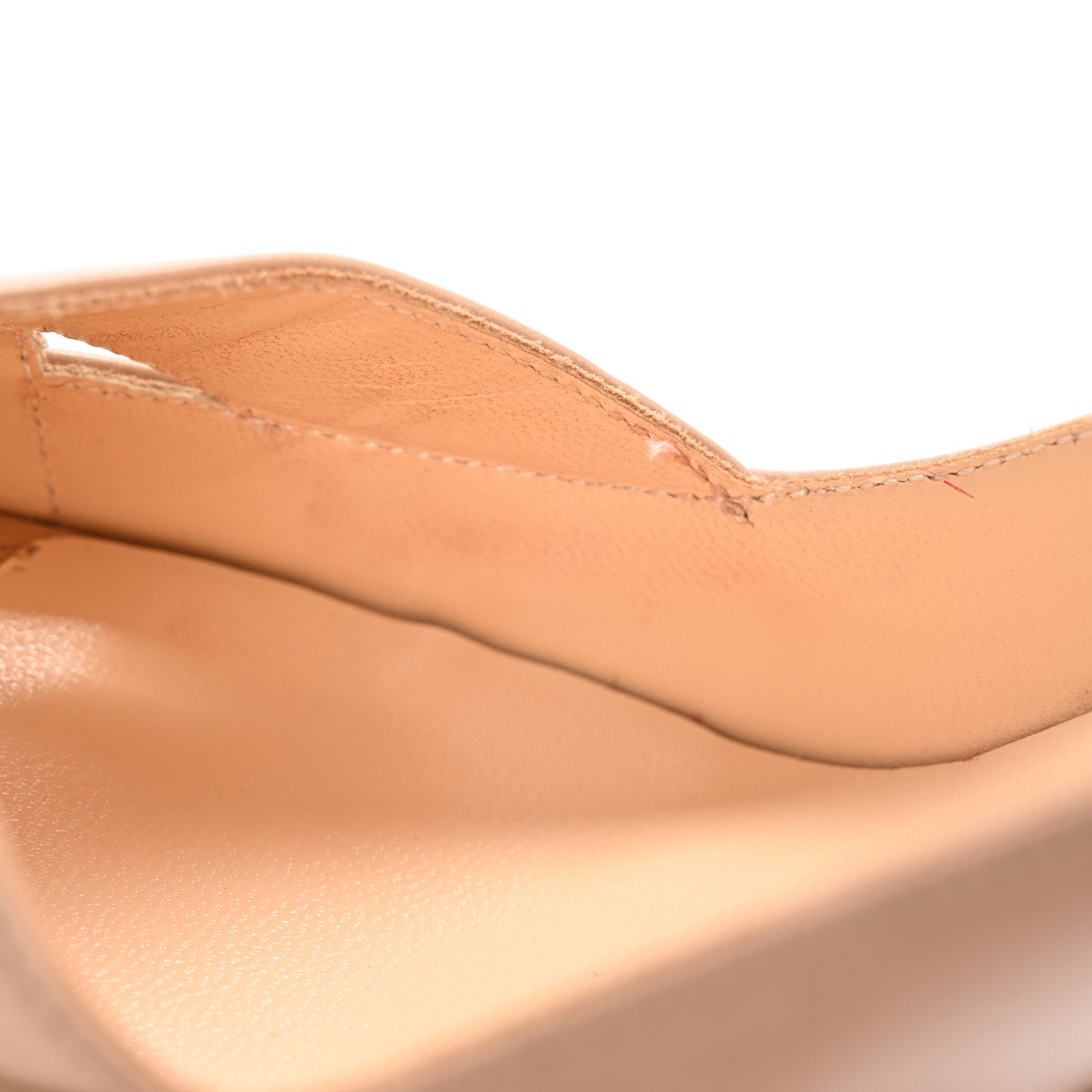 Christian Louboutin Kid Academa 120 Pumps 40.5 Nude 9 of 10