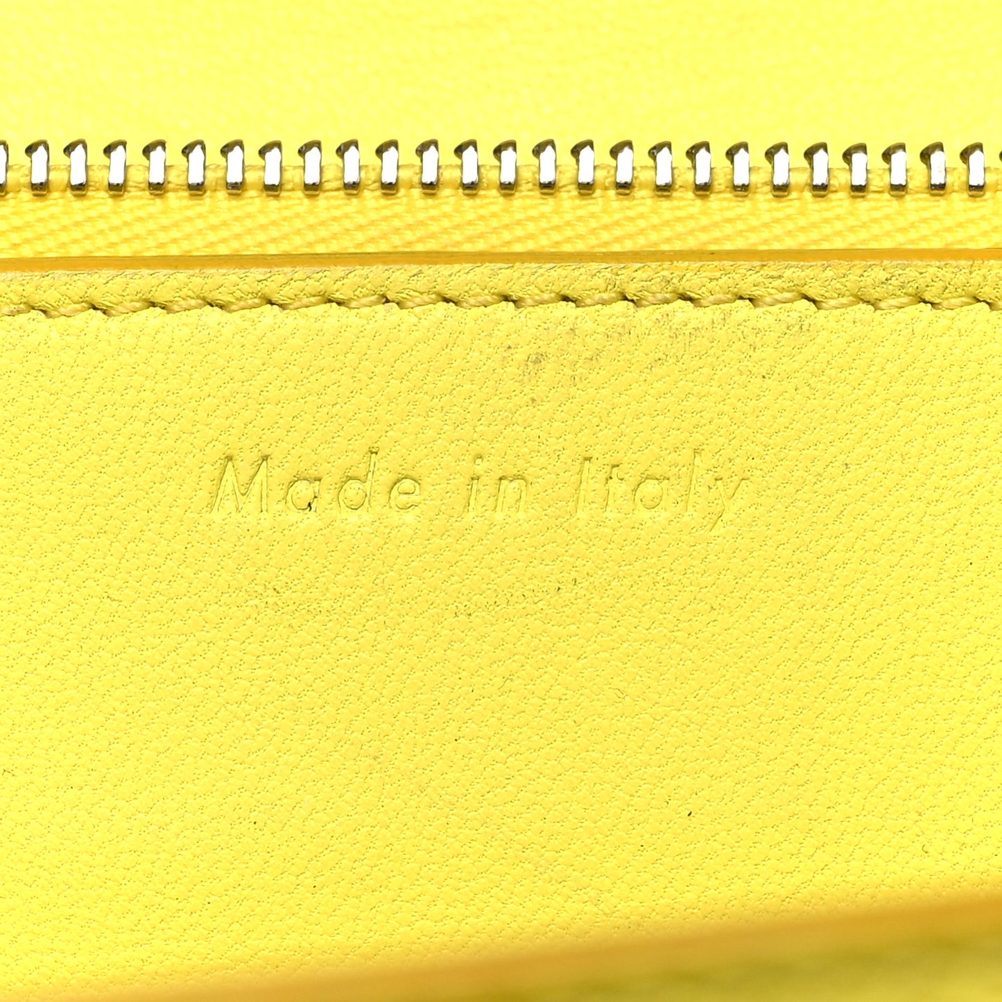 Liege Calfskin Medium Classic Box Flap Bag Fluo Yellow