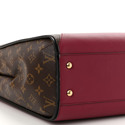 Louis Vuitton Calfskin Monogram Kimono Tote Aurore 8 of 9
