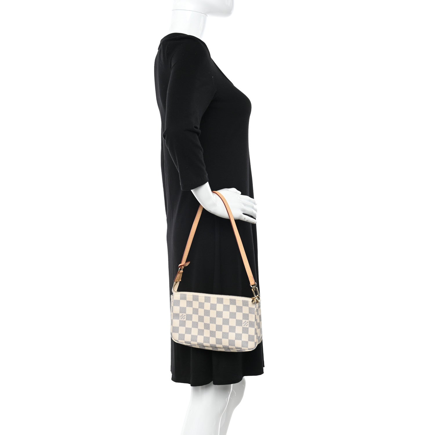 Louis Vuitton Damier Azur Pochette Accessories NM 2 of 9