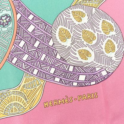 Hermes Silk Art Des Steppes Scarf 90 2 of 4