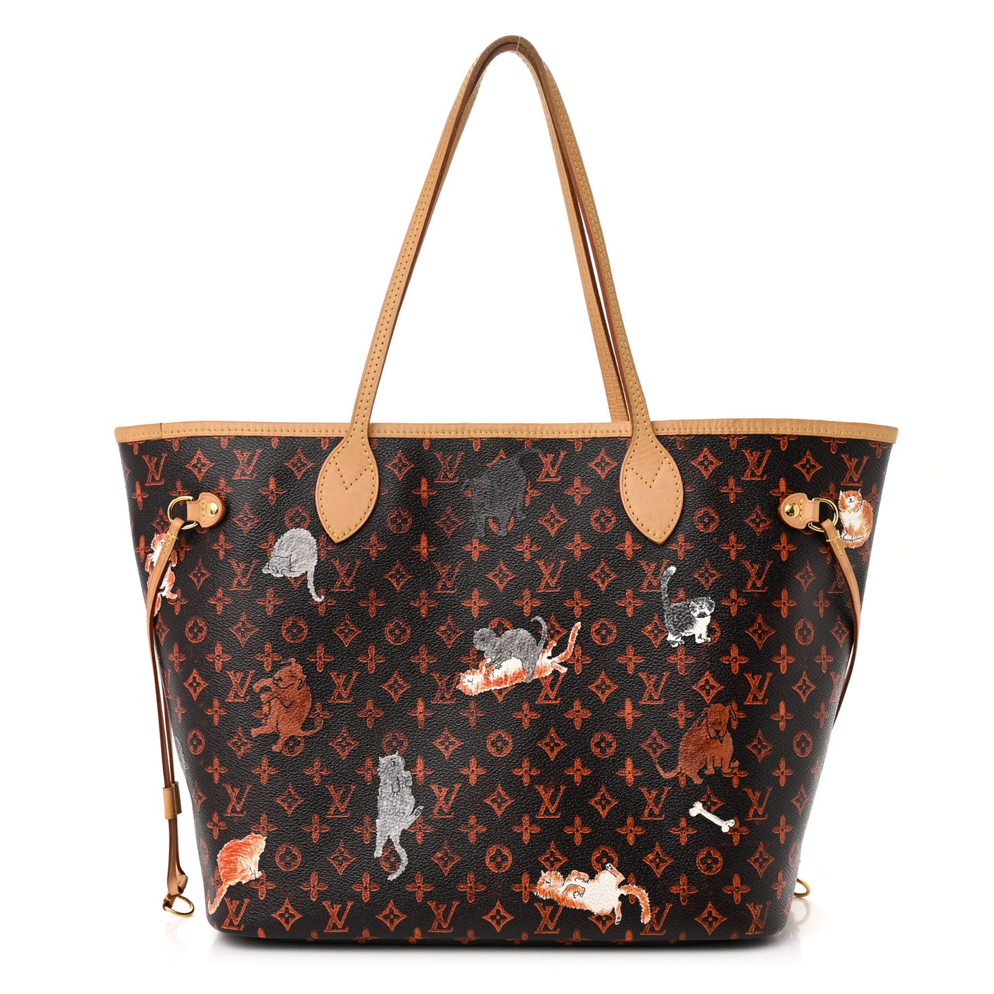 Catogram Neverfull MM Marron