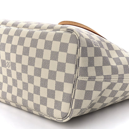 Louis Vuitton Damier Azur Neo Neverfull MM Rose Ballerine 11 of 11