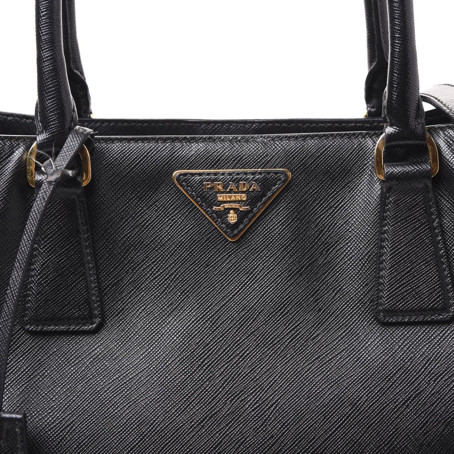Prada Saffiano Lux Medium Tote Black 10 of 10