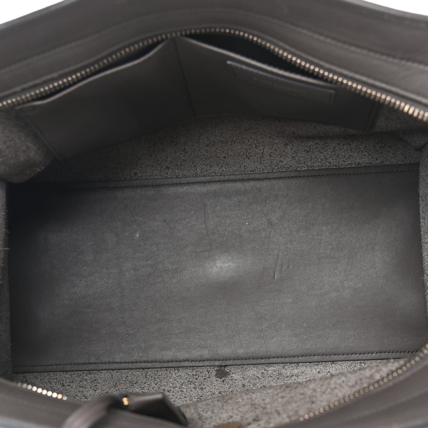Saint Laurent Calfskin Small Classic Y Cabas Gray 8 of 14