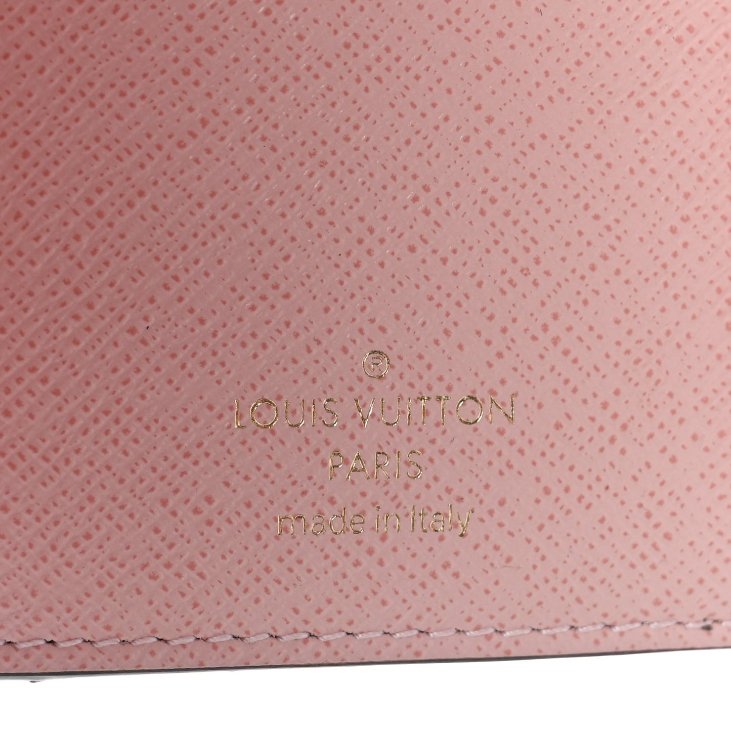Damier Ebene Victorine Wallet Rose Ballerine