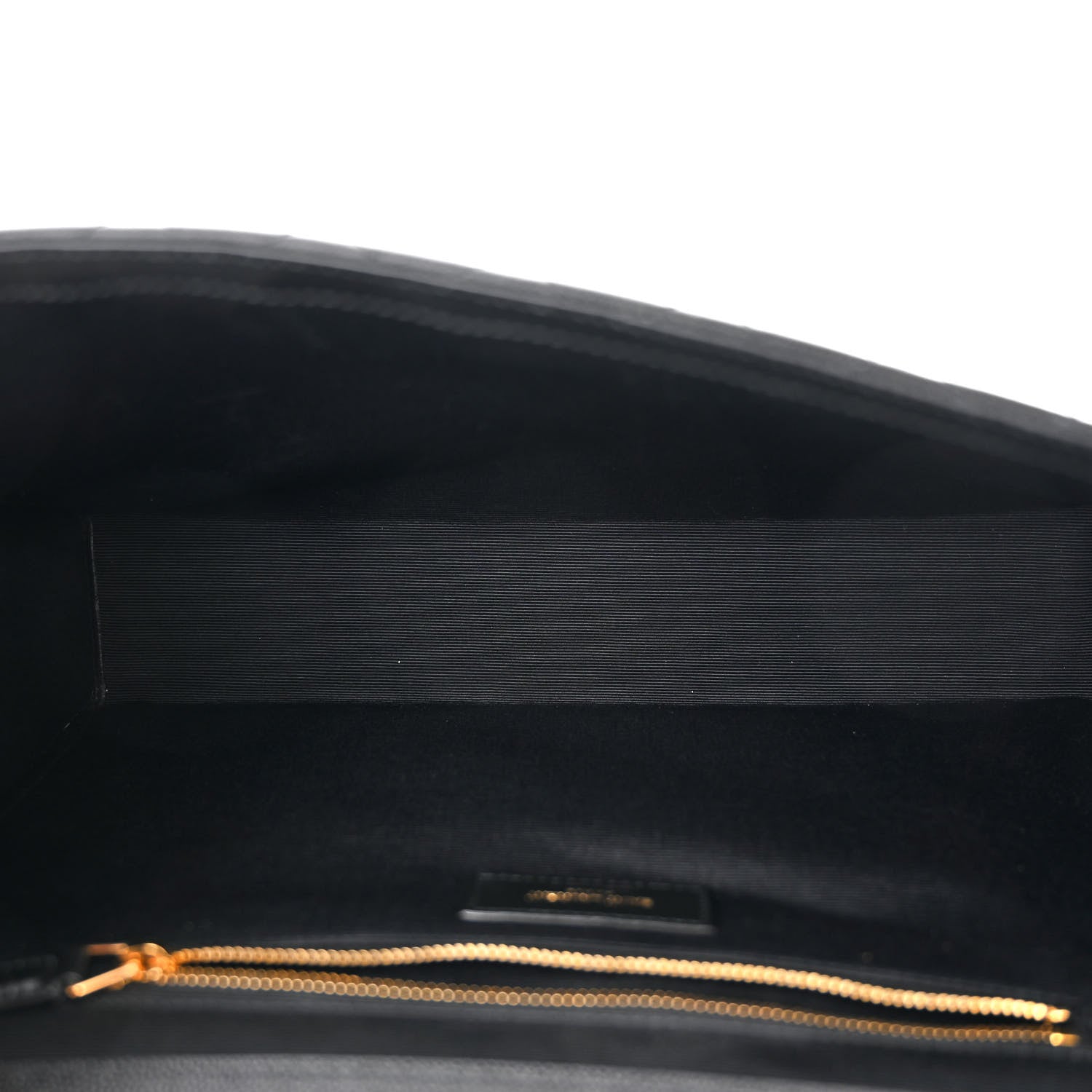 Saint Laurent Grain De Poudre Textured Mixed Matelasse Large Triquilt Monogram Satchel Black 5 of 10