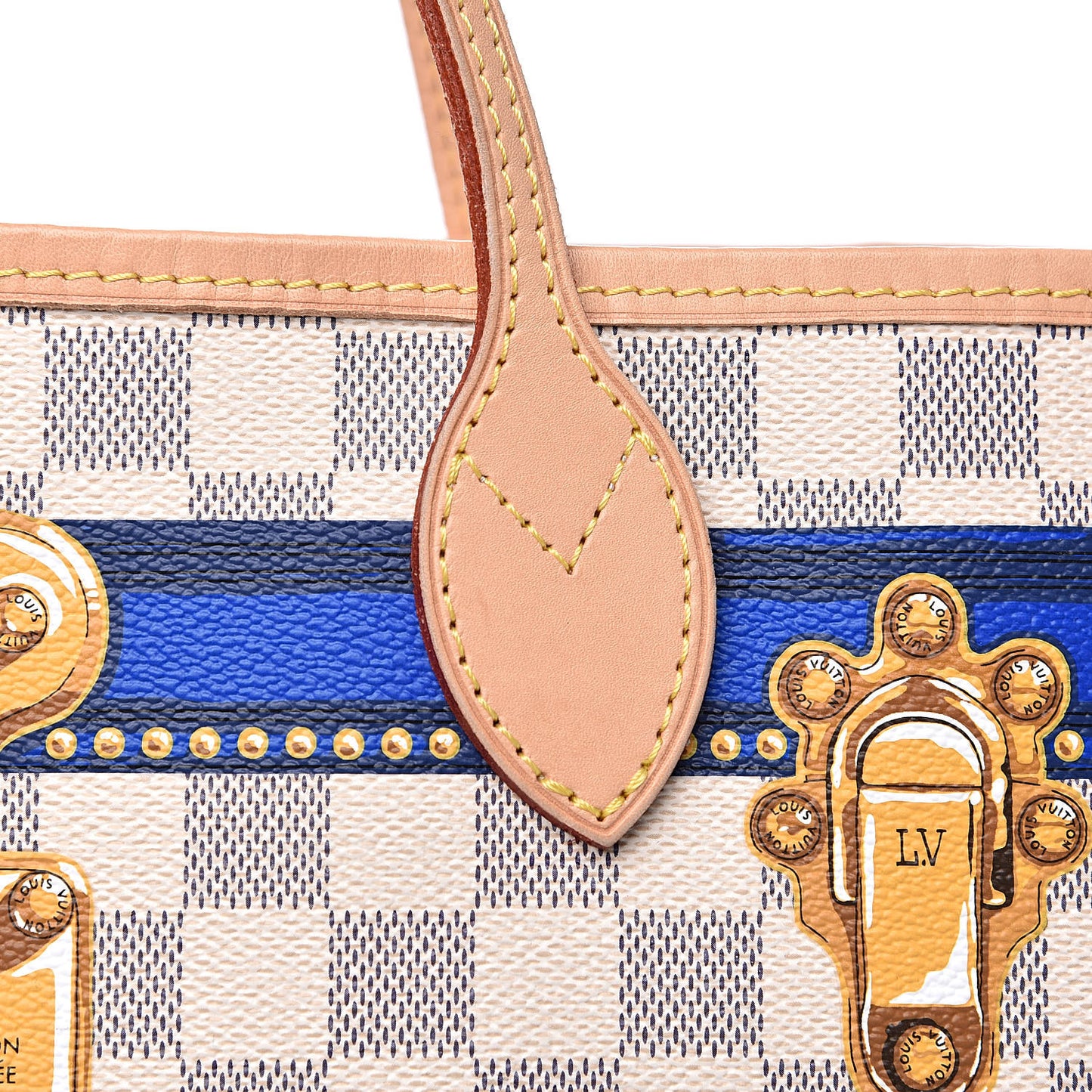 Damier Azur Summer Trunks Mykonos Neo Neverfull MM