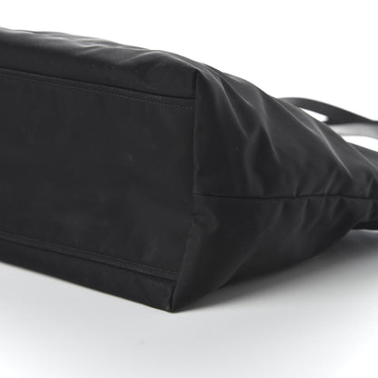 Prada Tessuto Nylon Saffiano Tote Black 7 of 9
