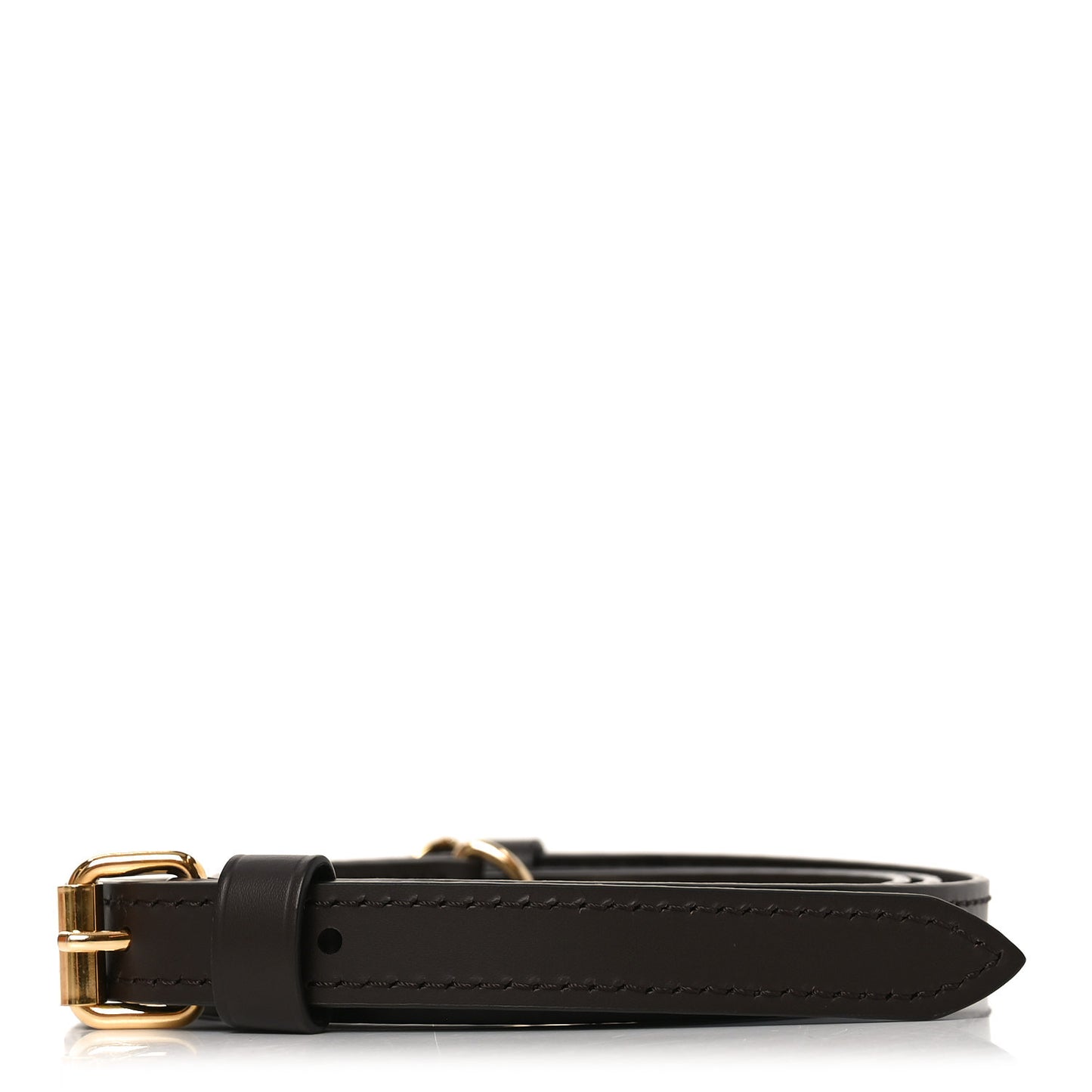 Calfskin 16mm Adjustable Shoulder Strap Brown