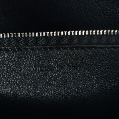 Celine Drummed Calfskin Small Edge Shoulder Bag Black 7 of 7
