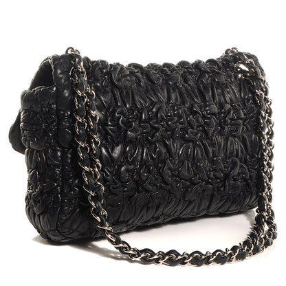 Chanel Lambskin Astrakan Small Flap Black 3 of 8