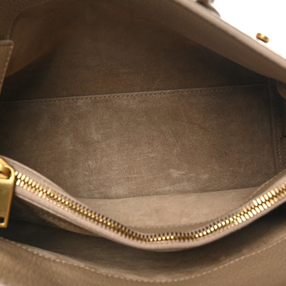 Saint Laurent Grained Calfskin Baby Sac De Jour Souple Dark Beige 6 of 10