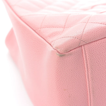 Chanel Caviar Quilted Grand Shopping Tote GST Pink 13 of 15