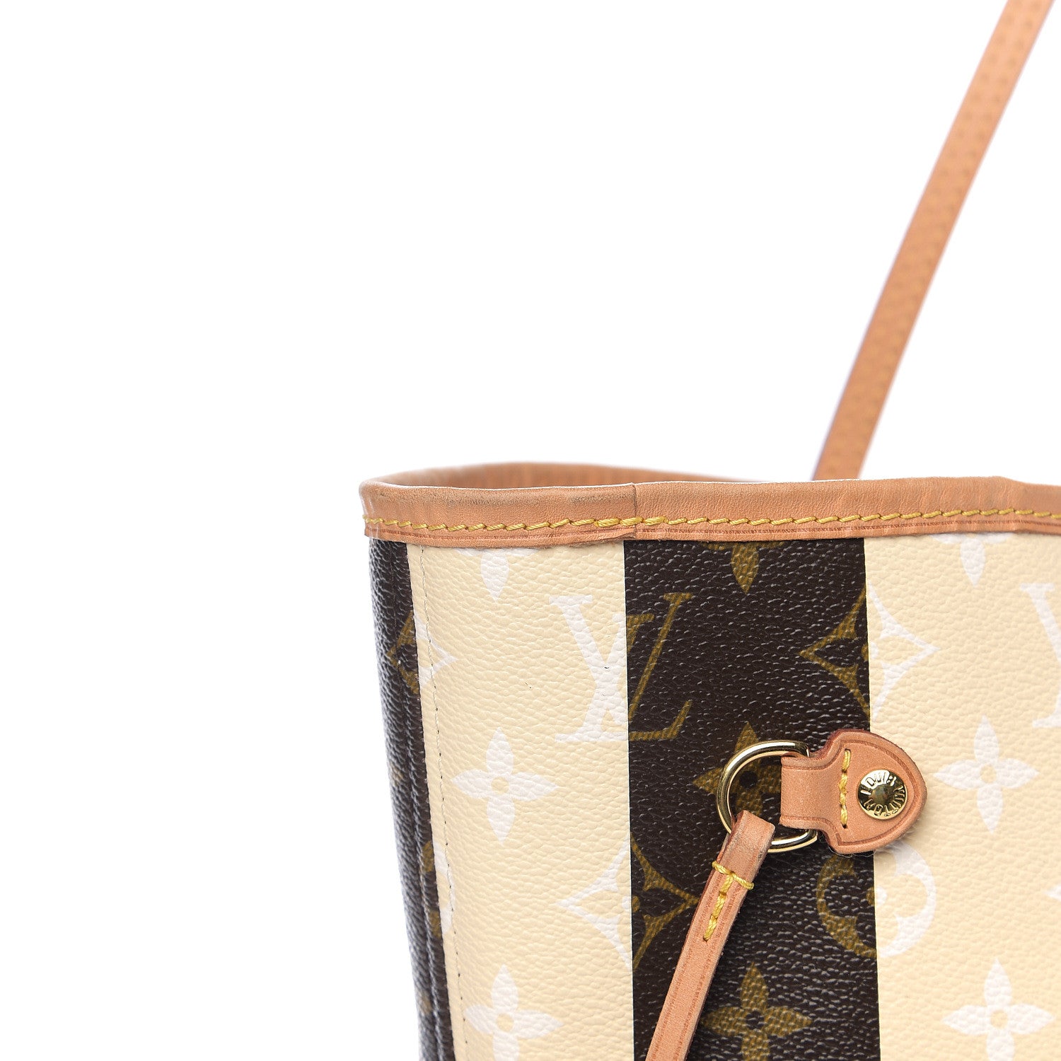 Louis Vuitton Monogram Rayures Neverfull MM 10 of 13