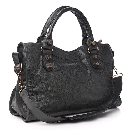Balenciaga Agneau Giant 21 Rose Gold Hardware City Anthracite 2 of 13