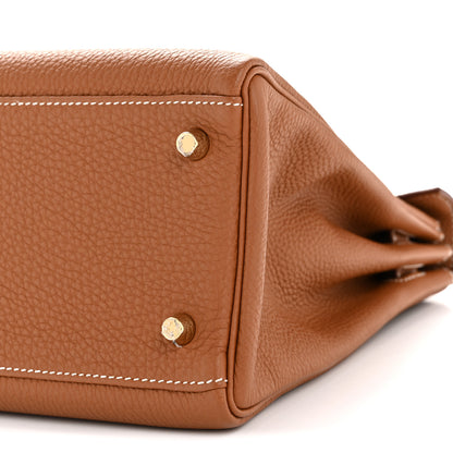 Hermes Togo Kelly Retourne 32 Gold 10 of 12
