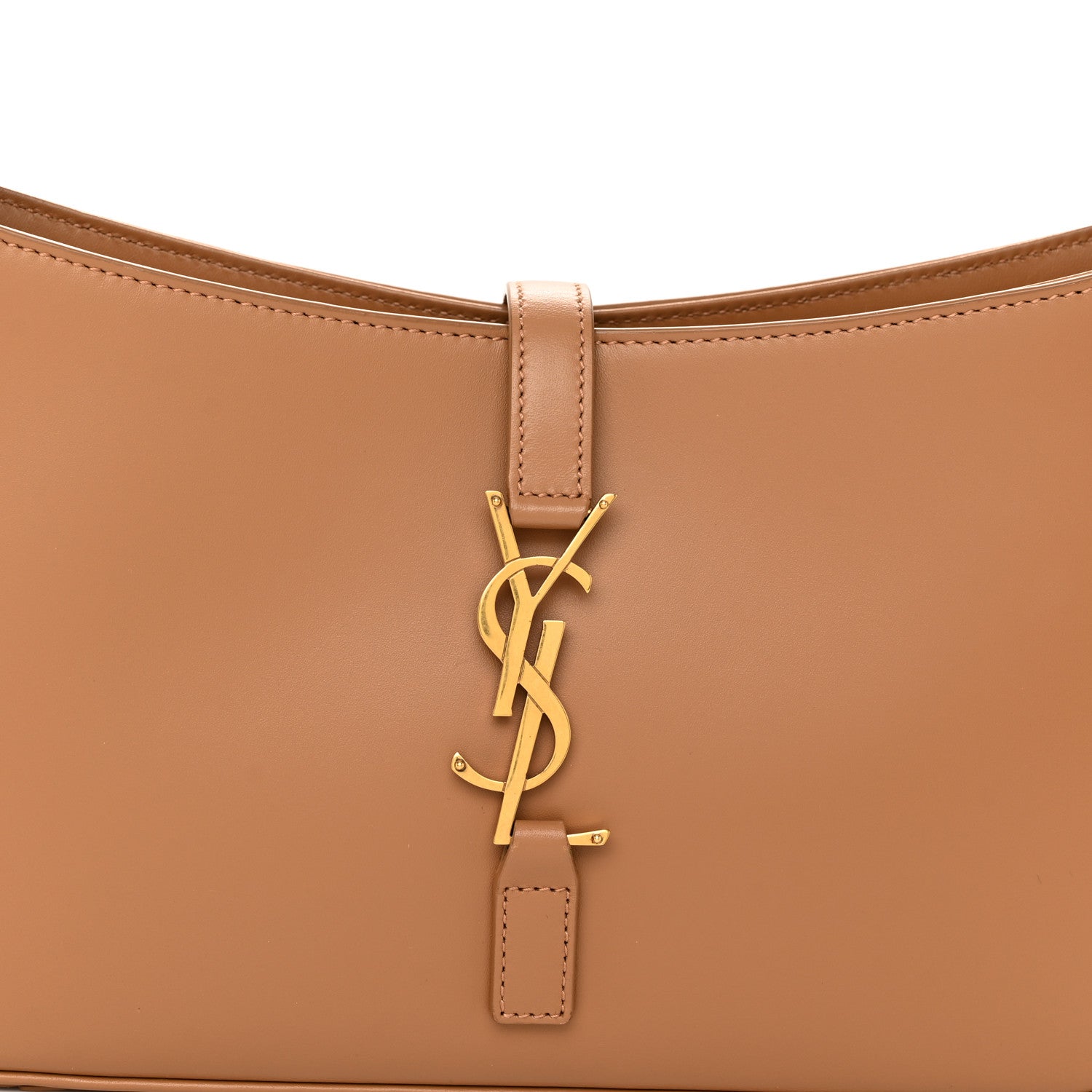 Saint Laurent Smooth Calfskin Le 5 A 7 Hobo Brown 8 of 10