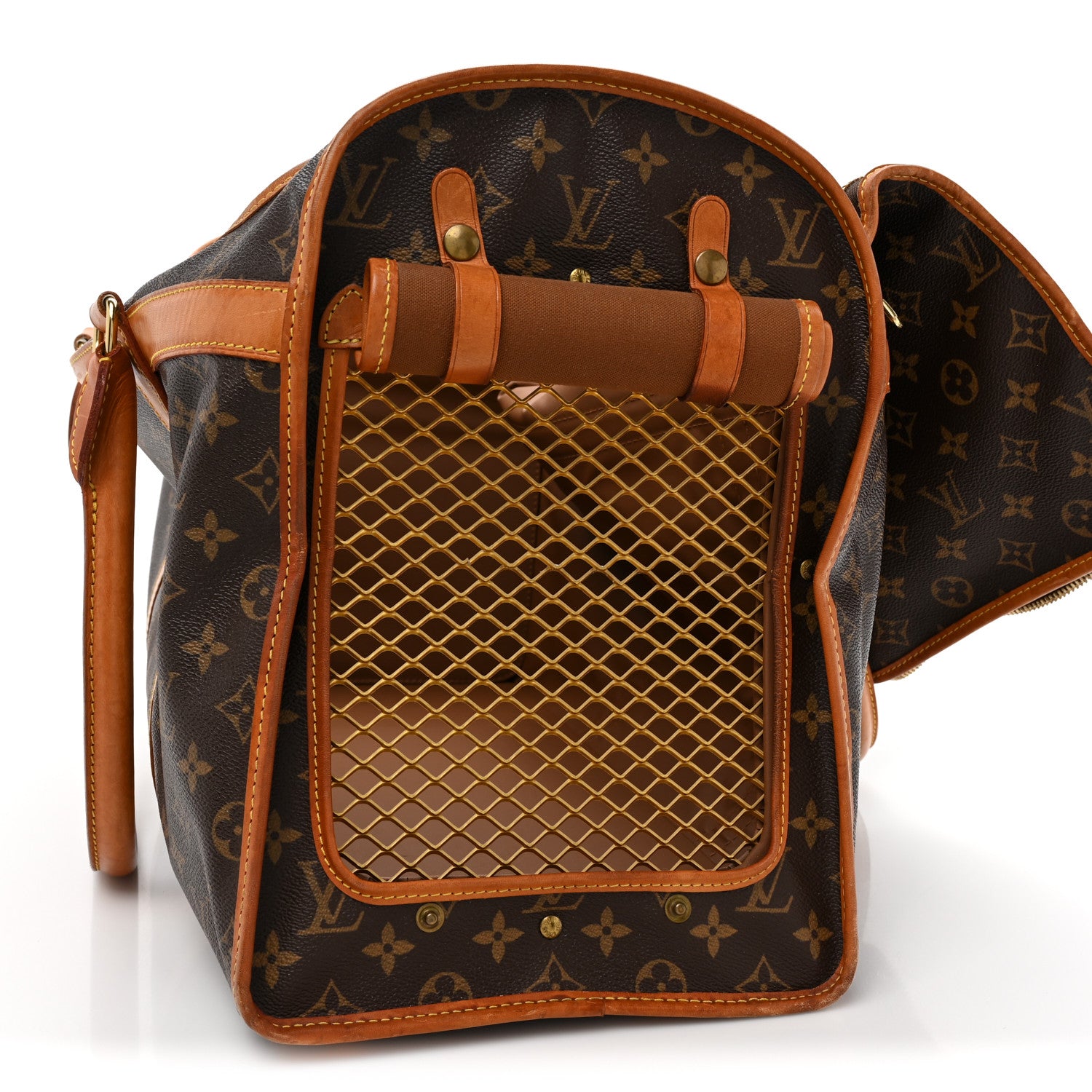 Louis Vuitton Monogram Sac Chien 50 Pet Carrier 12 of 21