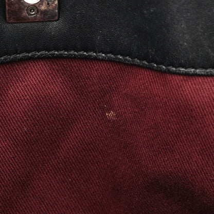 Chanel Lambskin Quilted Accordion Tote Black 11 of 16