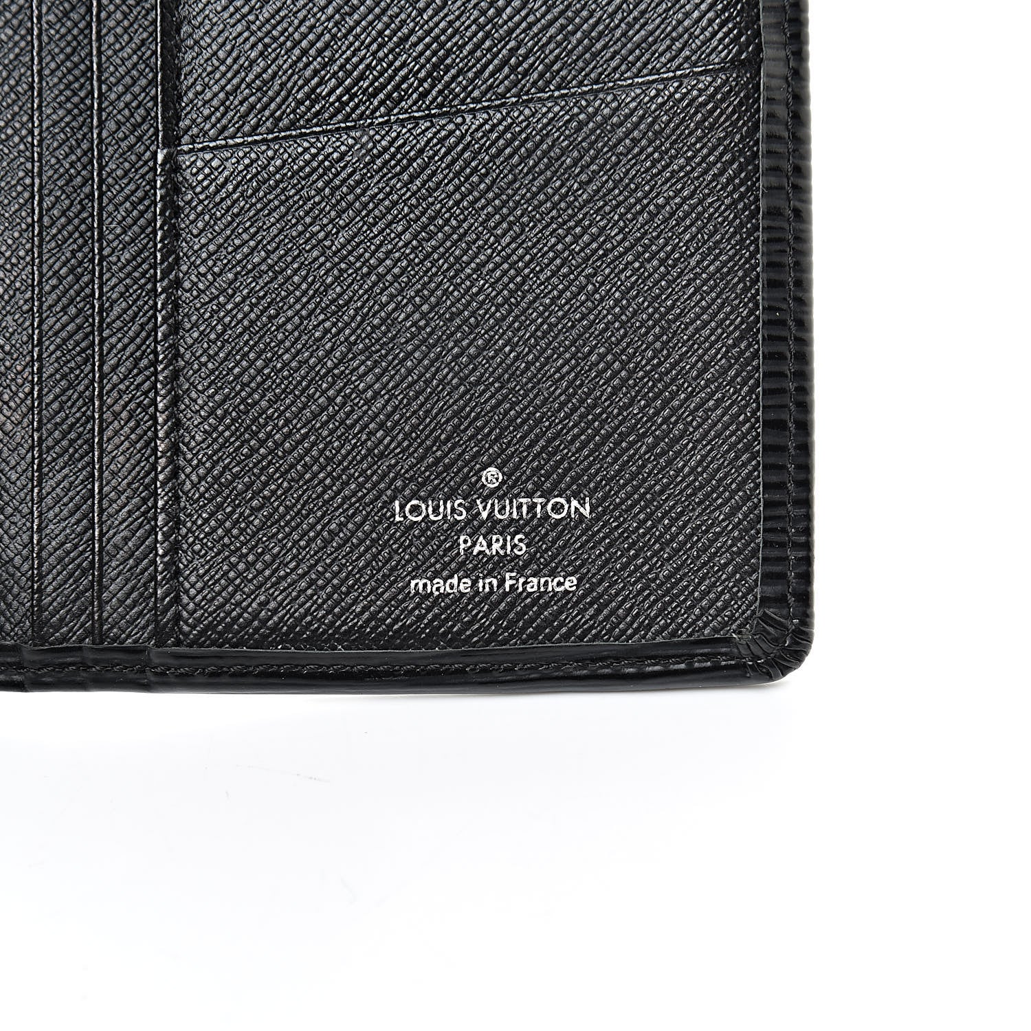 Louis Vuitton Epi Brazza Wallet Black 6 of 8