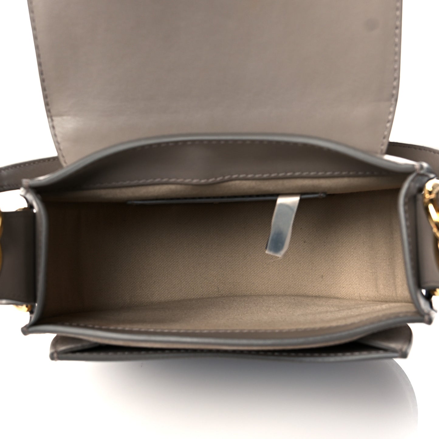 Calfskin Small Tess Bag Motty Grey