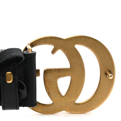 Gucci Moon Calfskin Double G 40mm Belt 105 42 Black 4 of 7