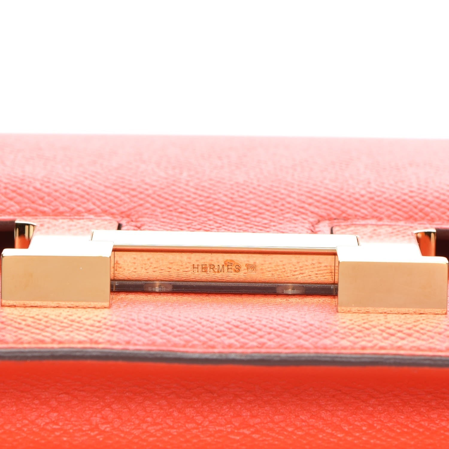 Hermes Epsom Constance 18 Poppy 10 of 16