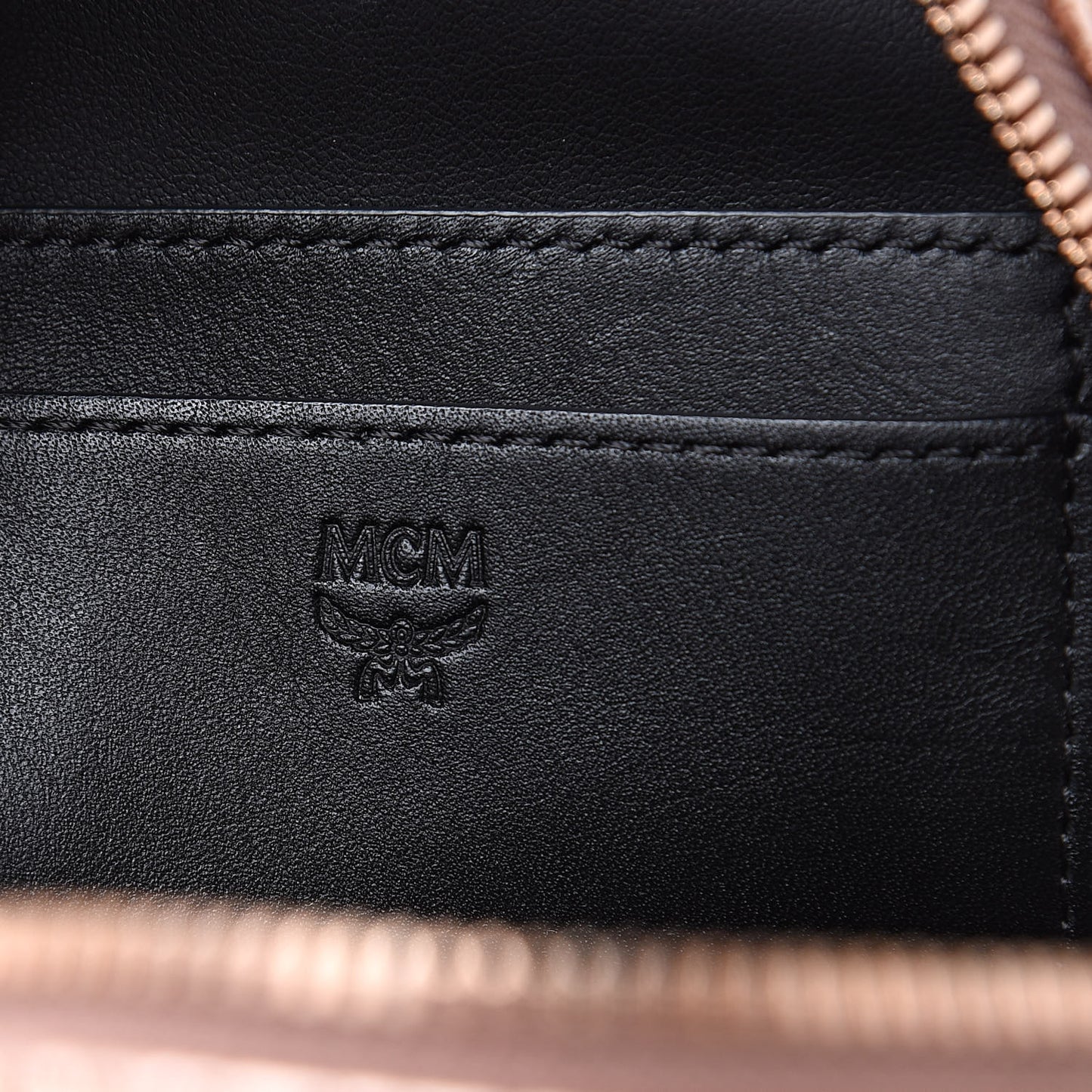 Metallic Visetos Studded X-Mini Bebe Boo Backpack Champagne Gold
