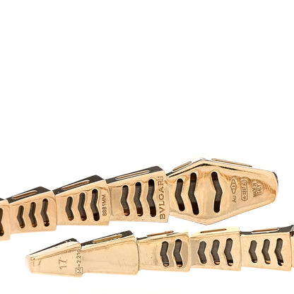Bulgari 18K Yellow Gold Serpenti Viper Bracelet 17 3 of 4