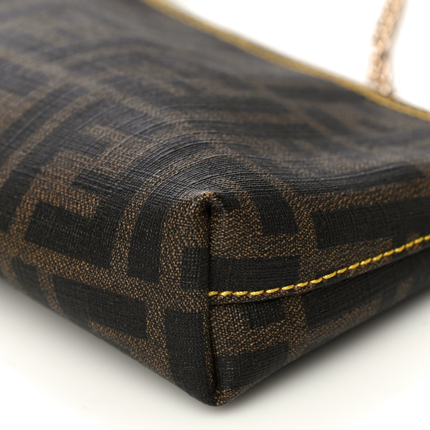 Zucca Spalmati Pochette Tobacco Giallo