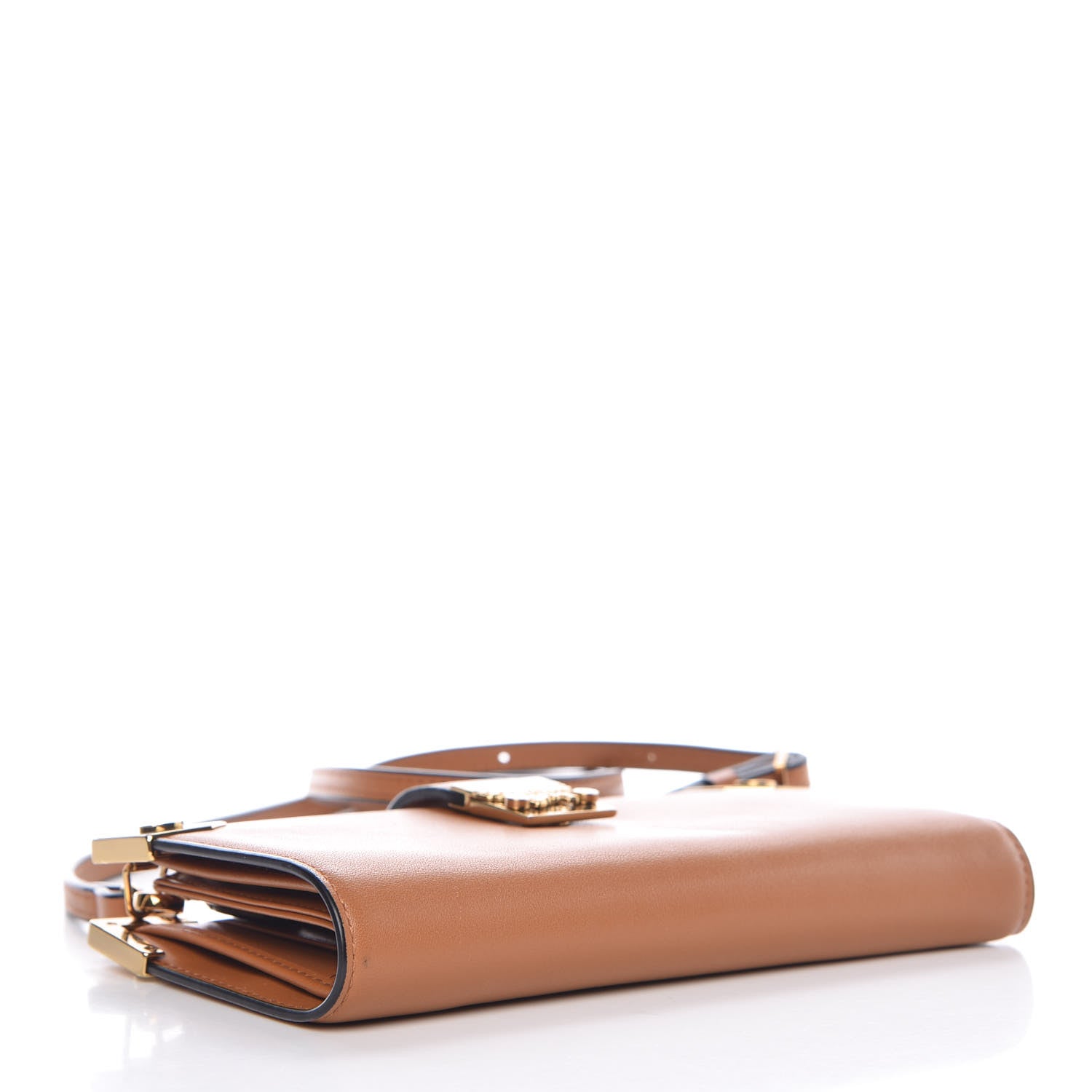 MCM Calfskin Patricia Strap Wallet Cognac 4 of 11