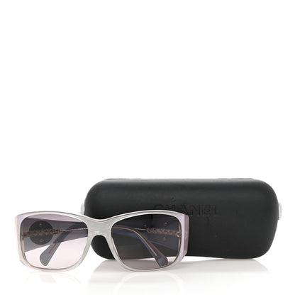 Chanel Acetate Iridescent Pearl CC Sunglasses 5083-H 8 of 8
