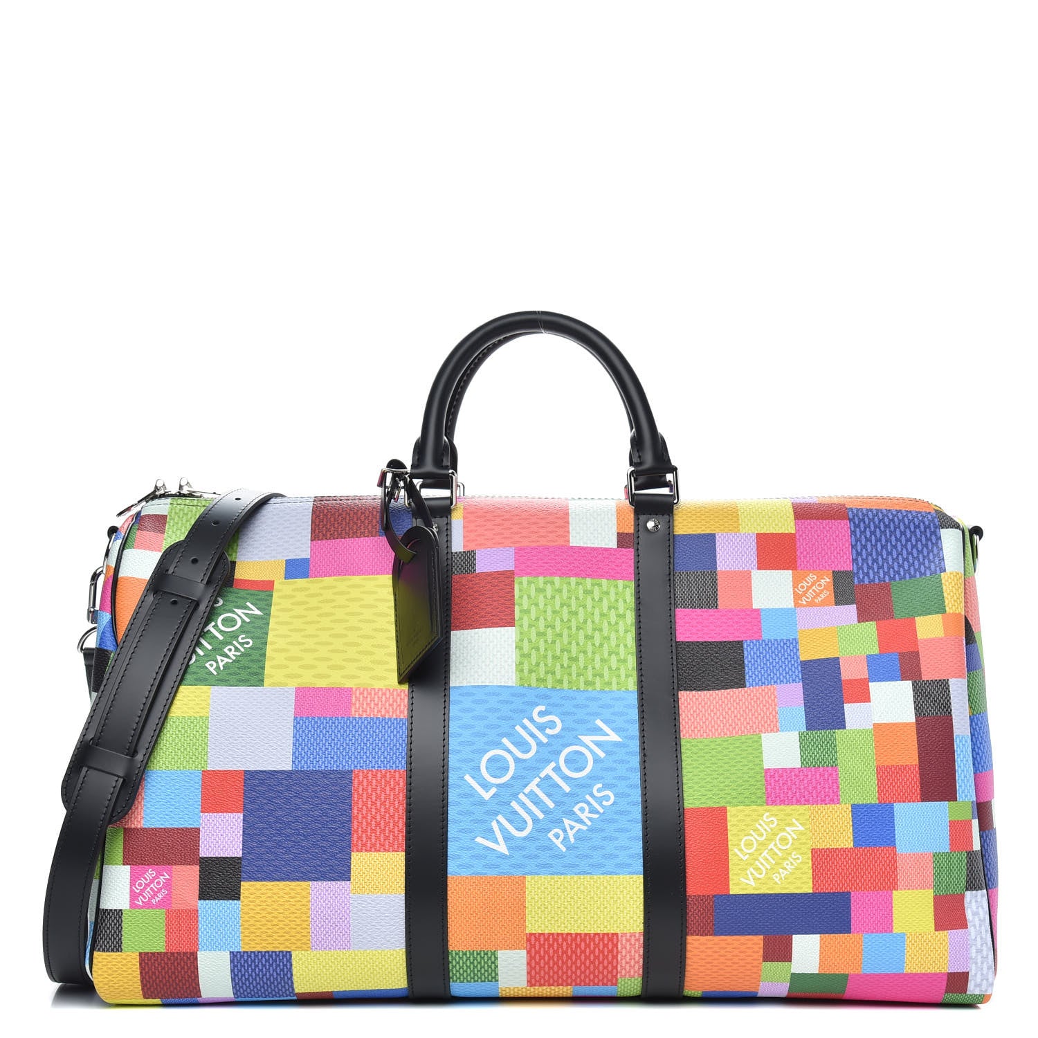 Louis Vuitton Damier Graphite 3D Keepall Bandouliere 50 Multicolor 1 of 8