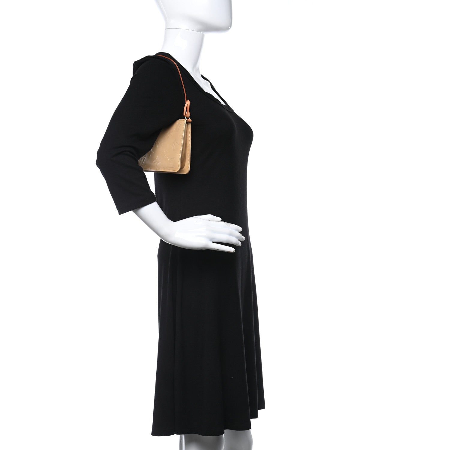 Louis Vuitton Vernis Lexington Pochette Yellow 2 of 9