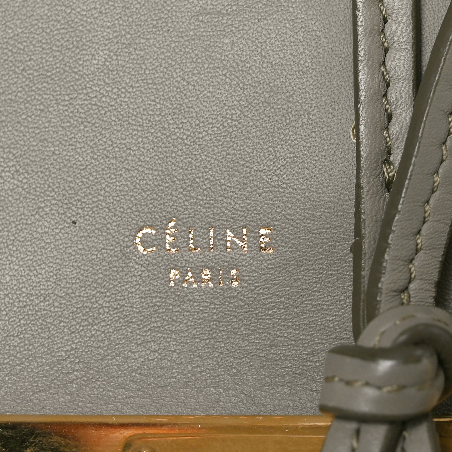 Calfskin Blade Flap Grey