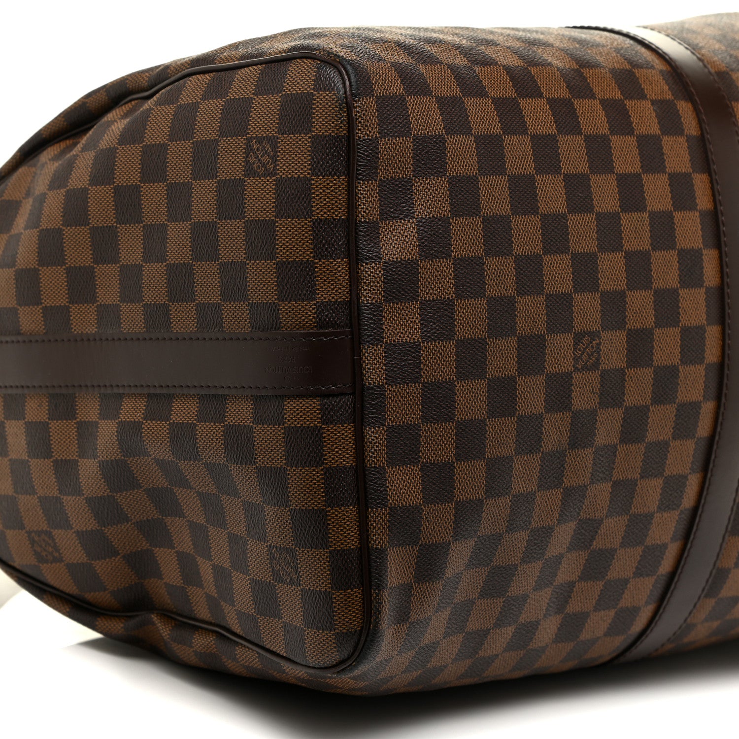 Louis Vuitton Damier Ebene Keepall Bandouliere 55 8 of 22