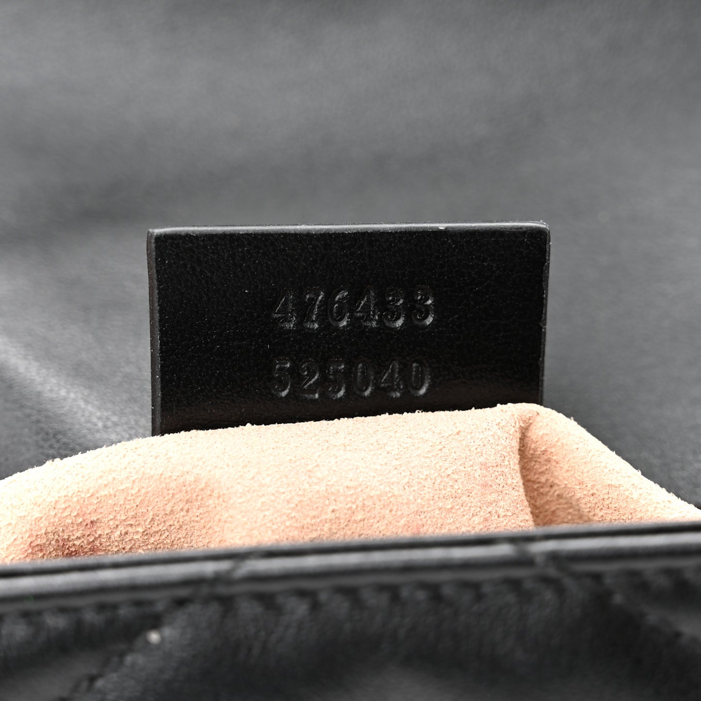 Calfskin Matelasse Super Mini GG Marmont Shoulder Bag Black