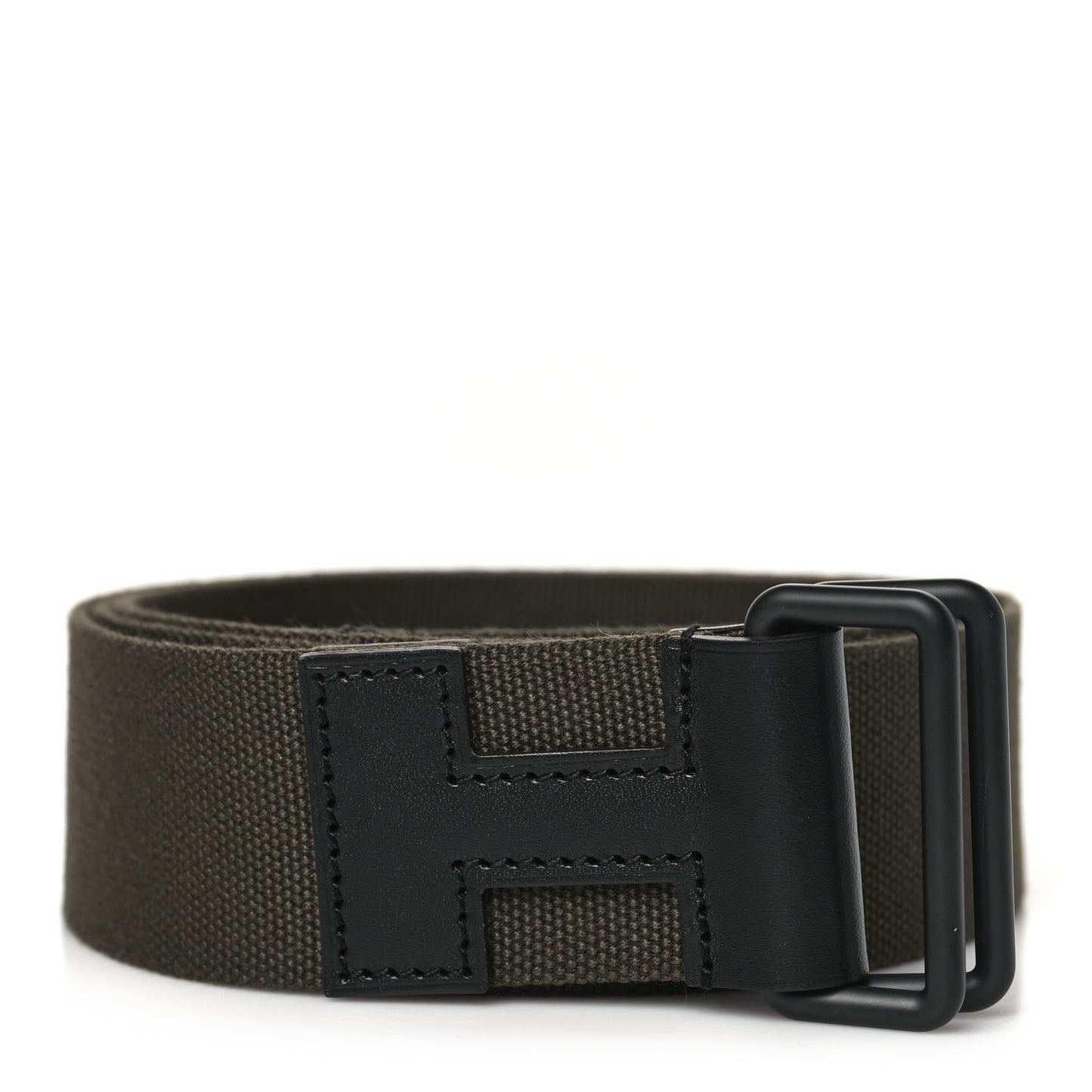Canvas Strap Tethys 30 Belt Black Titanium L Khaki So Black