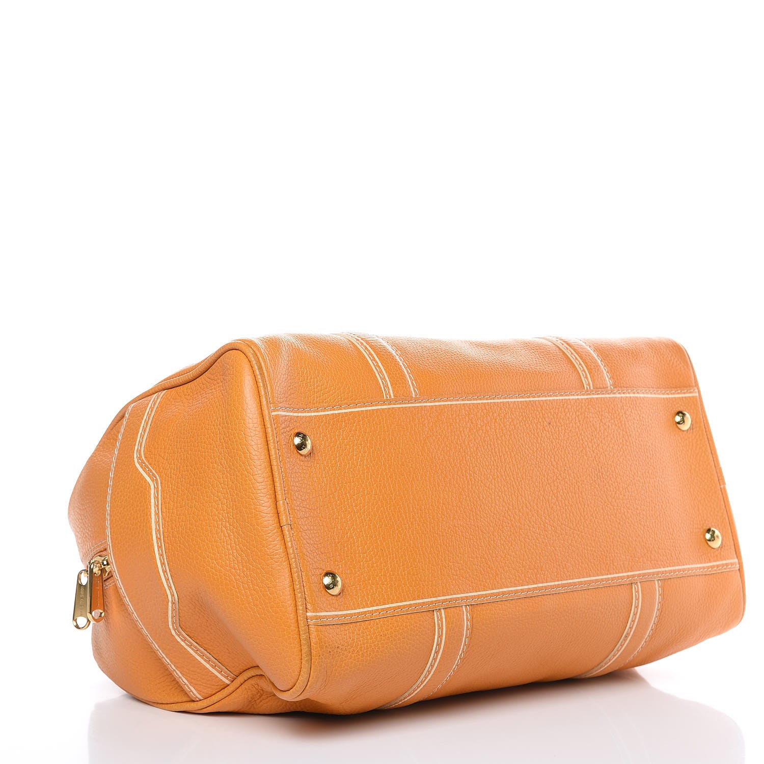 Louis Vuitton Tobago Calfskin Carryall Yellow 4 of 13