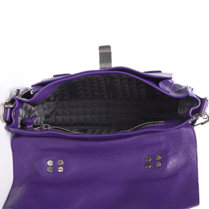 Proenza Schouler Lambskin Tiny PS1 Satchel Amethyst 4 of 10