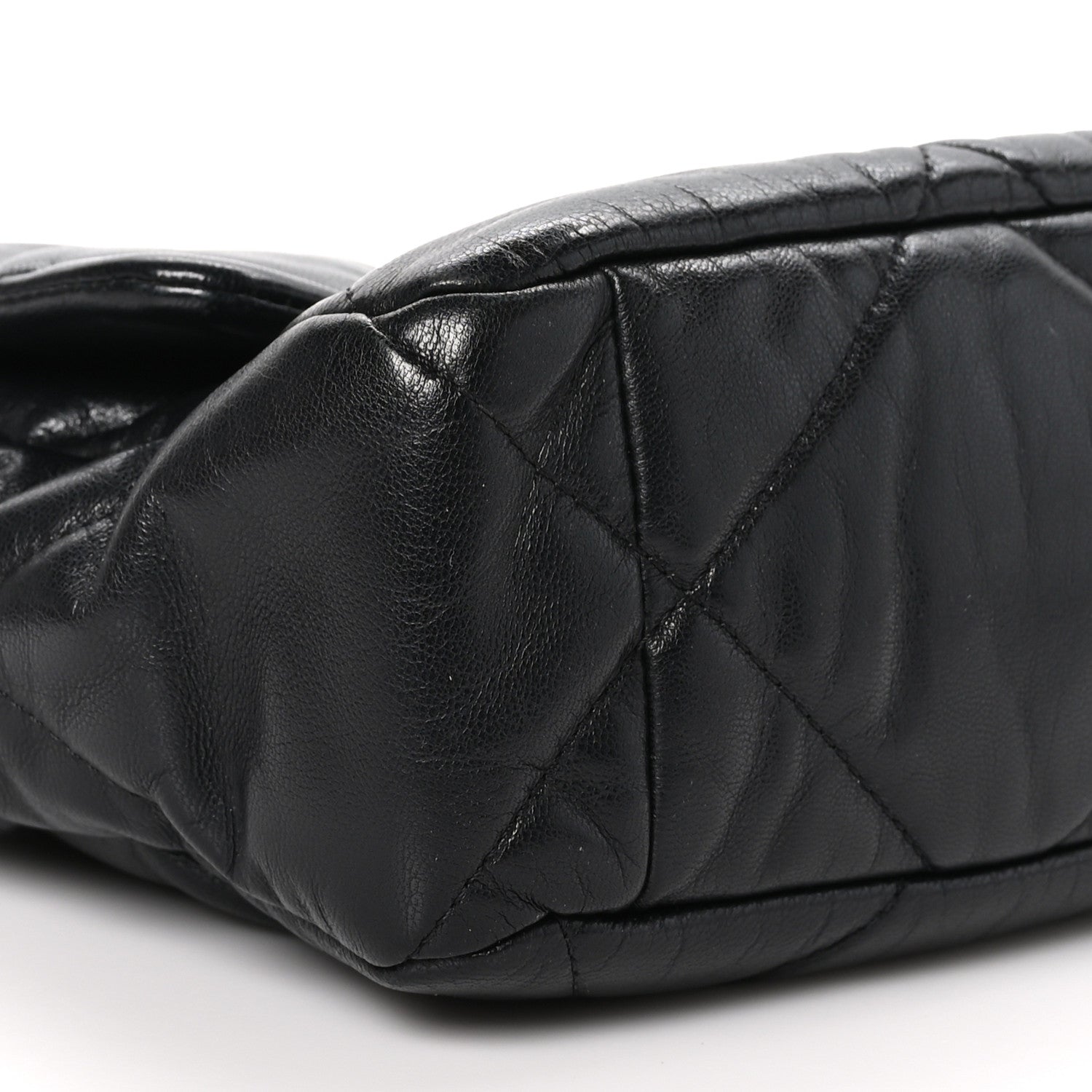 Chanel Lambskin Quilted Large Chanel 19 Flap Black 9 of 10